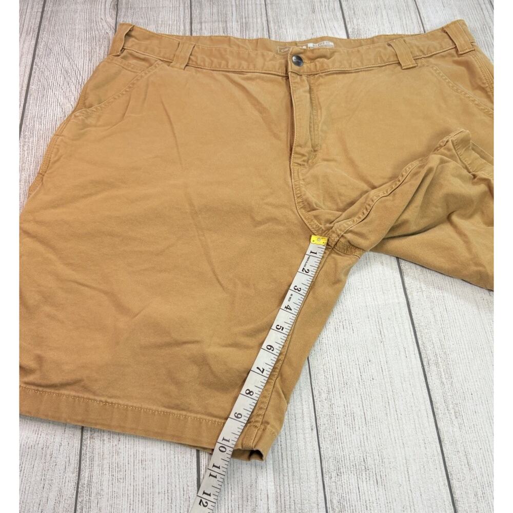 Carhartt Men’s Rugged Flex Relaxed Fit Canvas Work Shorts Size 42 BS2514-M - Picture 2 of 9
